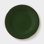 Тарелка фарфоровая Punto verde, d=20 см - фото 298322387