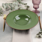 Тарелка для пасты Punto verde, 500 мл, d=31 см - фото 318307329