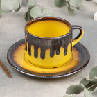 Чайная пара Cleopatra: чашка 200 мл, блюдце d=15,5 см - Фото 1