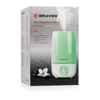 Увлажнитель воздуха BRAYER BR4700GN, ультразвуковой, 25 Вт, 4 л, 25 м2, зелёный - Фото 7