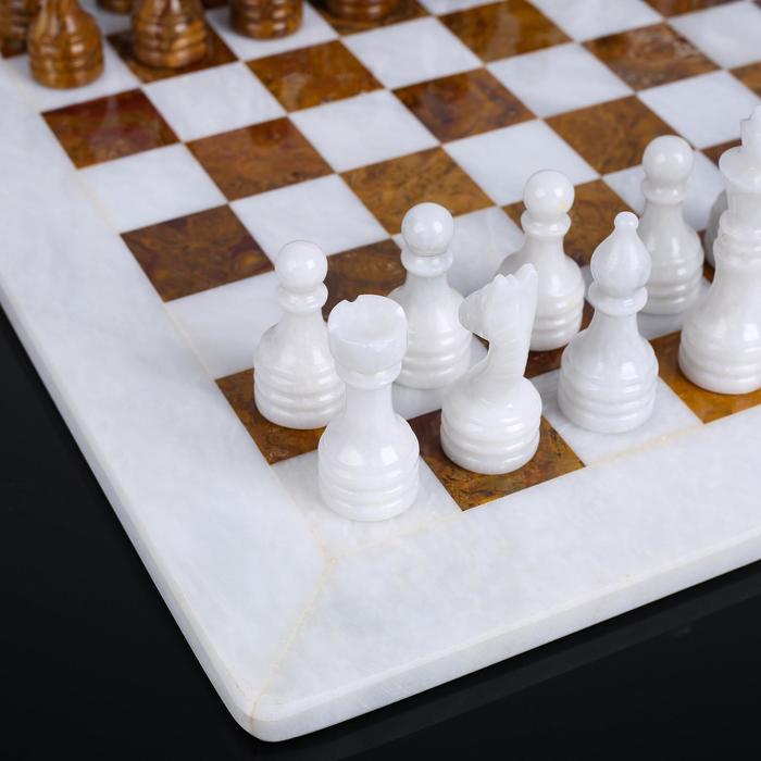 Шахматы «Элит»,  доска 40х40 см, оникс, вид 2 - фото 1905641874