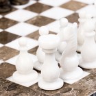 Шахматы «Элит», доска 30 х 30 см, оникс - Фото 5