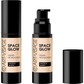 

Жидкий хайлайтер для лица Art-Visage Space Glow, тон 21, sunset