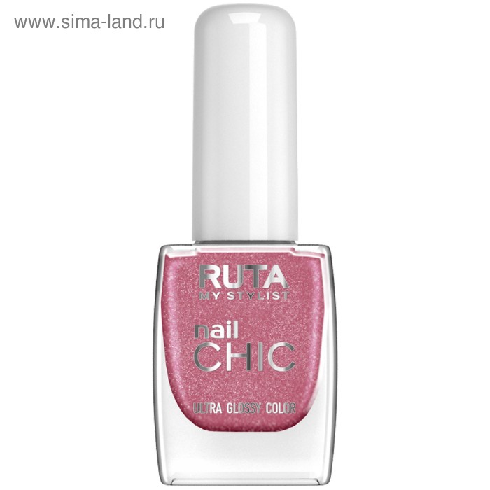 Лак для ногтей Ruta Nail Chic, тон 36, розовый металлик
