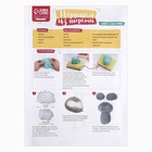 Набор для творчества. Игрушка из шерсти «Енот с цветами» - Фото 4