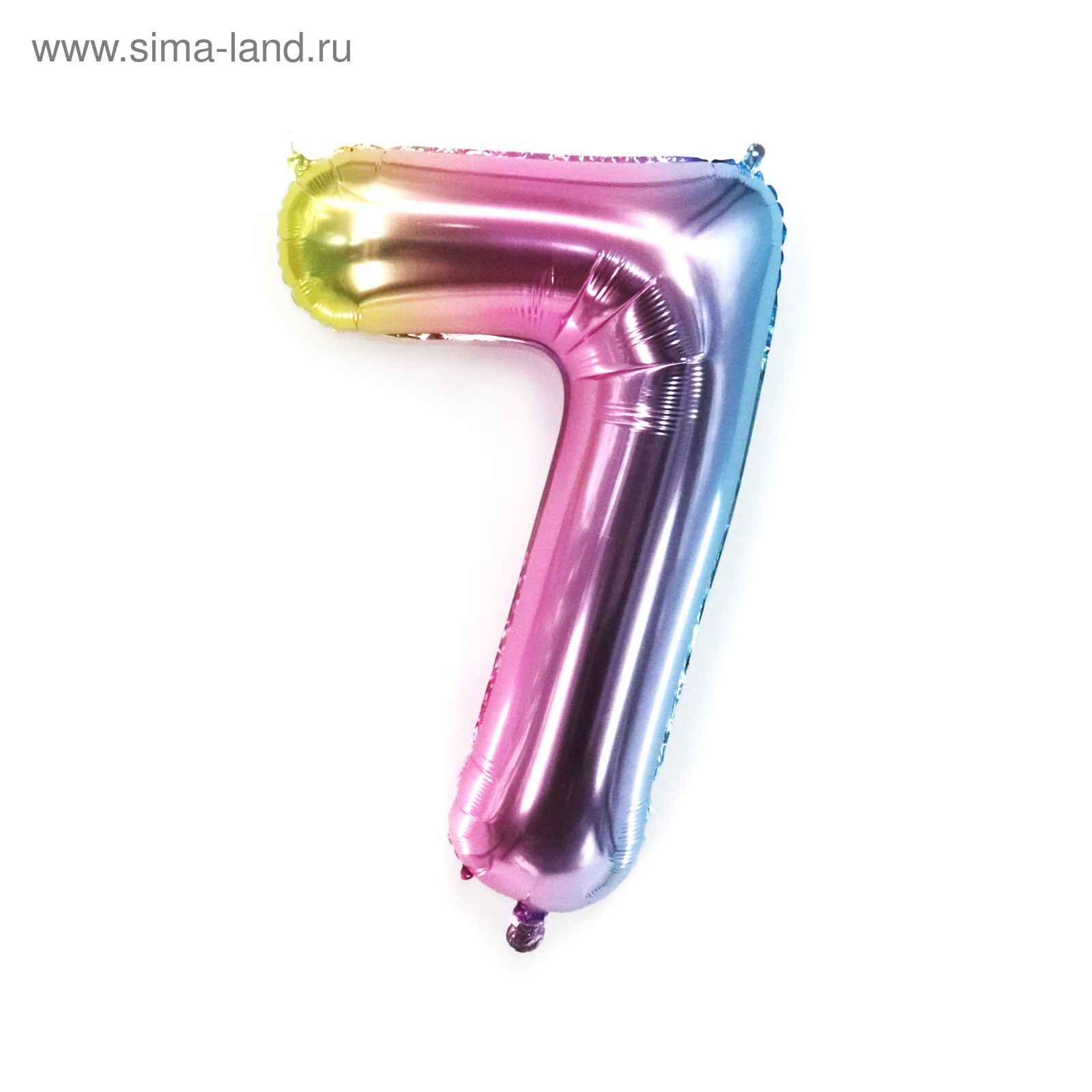 Цифра 7 из цветов