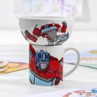 Набор посуды детский Hasbro Transformers «Оптимус Прайм», 2 предмета: кружка 200 мл, миска 300 мл - Фото 1