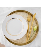 Блюдо сервировочное «Кувшинка», d=28 см, стекло, золотистое - Фото 6