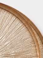 Этажерка для фруктов и десертов «Кувшинка», 2 яруса, d=21/28 см, стекло, золотая - Фото 5