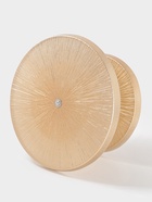 Этажерка для фруктов и десертов «Кувшинка», 2 яруса, d=21/28 см, стекло, золотая - Фото 6