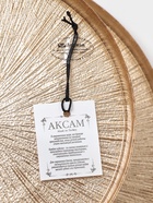 Этажерка для фруктов и десертов «Кувшинка», 2 яруса, d=21/28 см, стекло, золотая - Фото 7