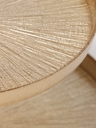 Этажерка для фруктов и десертов «Кувшинка», 2 яруса, d=21/28 см, стекло, золотая - Фото 3