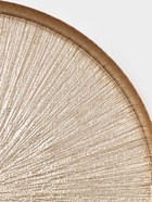 Блюдо для торта «Кувшинка», d=28 см, на ножке, стекло, золотистое - Фото 4