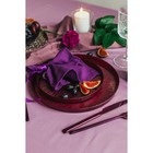 Тарелка «Кувшинка», d=21 см, цвет красный - Фото 3