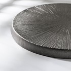 Блюдо сервировочное «Кувшинка», d=28 см, цвет серебряный - Фото 3
