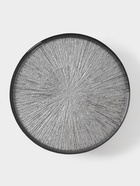 Блюдо для торта «Кувшинка», d=28 см, на ножке, стекло, серебристое - Фото 3