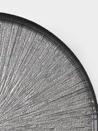 Блюдо для торта «Кувшинка», d=28 см, на ножке, стекло, серебристое - Фото 4