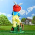 Садовая фигура "Заяц фермер" 23х18х51см - Фото 4