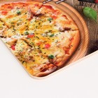 Доска разделочная "Пицца" 18,2×28×0,6 см - фото 4303369
