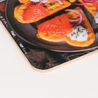 Доска разделочная "Идеальный бутерброд" 18,2×28×0,6 см - фото 4303386