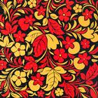 Доска разделочная с ручками Дарим Красиво «Хохлома», 36×28 см, дерево - Фото 3