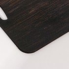 Разделочная доска - поднос Дарим Красиво «Тёмное дерево», 36×28×0.5 см - Фото 5