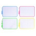 Доска для рисования двухсторонняя, с маркером-стиралкой, МИКС - Фото 4