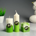 Набор свечей ароматических "Жасмин- Зелёный чай" 3 шт - фото 8969161
