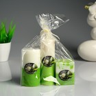 Набор свечей ароматических "Жасмин- Зелёный чай" 3 шт - фото 804271652