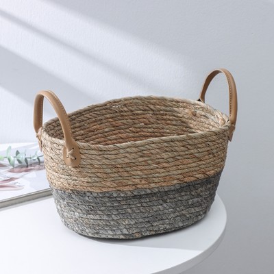 Корзина для хранения плетёная ручной работы Доляна «Свит», 33×21×16 см