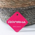 Корзина для хранения плетёная ручной работы Доляна «Свит», 33×25×19 см - Фото 5