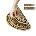 Салфетка сервировочная на стол Доляна «Африка», 38×38 см, чёрная - Фото 6