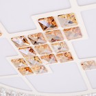 Люстра c ПДУ 661620 LED 90Вт 3 режима 3000-6000К диммер белый 50х50х9 см - Фото 10