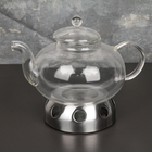 Подставка-подогрев, 13.5×6.5 см, нержавеющая сталь - Фото 2