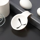 Разделитель для яиц с фиксатором Доляна, 11×7,5×3,5 см, цвет белый - Фото 4