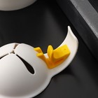 Разделитель для яиц с фиксатором Доляна, 11×7,5×3,5 см, цвет белый - Фото 7