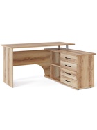 Компьютерный стол «КСТ-109 П», 1400×1270×750 мм, угловой, правый, дуб делано - Фото 2