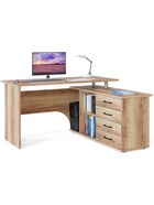 Компьютерный стол «КСТ-109 П», 1400×1270×750 мм, угловой, правый, дуб делано - Фото 3