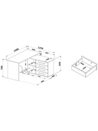 Компьютерный стол «КСТ-109 П», 1400×1270×750 мм, угловой, правый, дуб делано - Фото 4