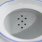 Сервиз чайный Добрушский завод «Гуси», 14 предметов: чашки 6 шт., блюдце 6 шт., чайник, сахарница, фарфор, белый - Фото 6