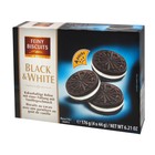 Печенье Cookies black & white из какао-бисквитов с ванильной начинкой, 176 г - Фото 1