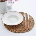 Салфетка сервировочная на стол SL Home «Жгут», d=30×0.5 см - Фото 9