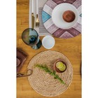 Салфетка сервировочная на стол SL Home «Жгут», d=30×0.5 см - Фото 11