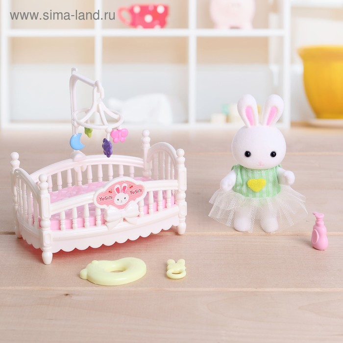 Набор игровой «Зайчик», с аксессуарами, МИКС - Фото 1