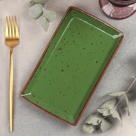 Блюдо Punto verde, 12×20,5 см