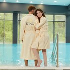 Халат махровый мужской King, размер 56-58, 100% хлопок - Фото 1