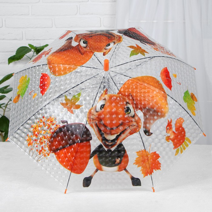 Детские зонты «Звери» 80×80×65 см, МИКС - фото 1885016715