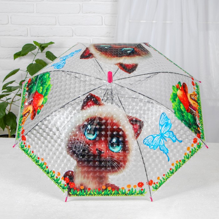 Детские зонты «Звери» 80×80×65 см, МИКС - фото 1885016716