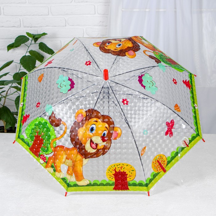 Детские зонты «Звери» 80×80×65 см, МИКС - фото 1885016717