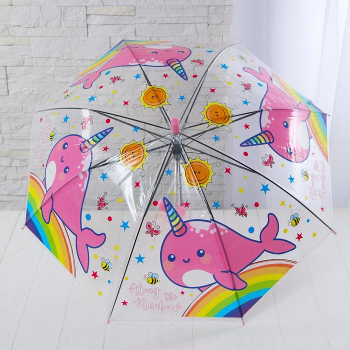 Детские зонты «Единороги» 80×80×65 см, МИКС - фото 1885016724
